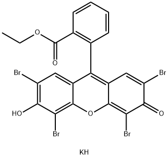 2-(2,4,5,7-テトラブロモ-3-オキソ-6-ポタシオオキシ-3H-キサンテン-9-イル)安息香酸エチル