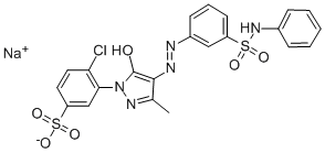 C.I.酸性黄29, 6359-91-7, 结构式