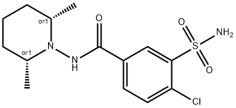 Clopamide Structure
