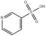 ピリジン-3-スルホン酸 化学構造式