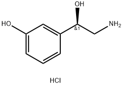 Norphenylephrine Hydrochloride Structure