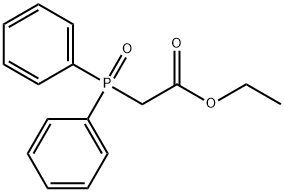 (ETHOXYCARBONYLMETHYL)DIPHENYLPHOSPHINE, 6361-05-3, 结构式