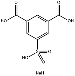 间苯二甲酸-5-磺酸钠, 6362-79-4, 结构式