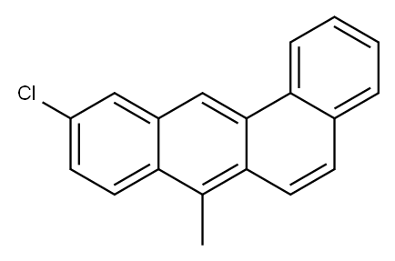 10-Chloro-7-methylbenz[a]anthracene Structure