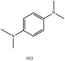 N,N,N',N'-テトラメチル-1,4-フェニレンジアミン二塩酸塩 化学構造式