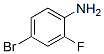 4-Bromo-2-Fluoroaniline 结构式