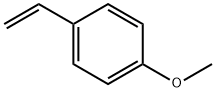 4-甲氧基苯乙烯 结构式
