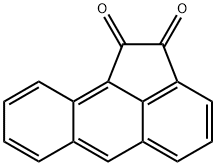 3,4-[1,3]ブタジエノアセナフテン-1,2-ジオン 化学構造式