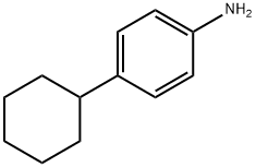 4-シクロヘキシルベンゼンアミン 化学構造式