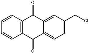 2-(クロロメチル)アントラキノン 化学構造式