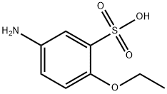 5-アミノ-2-エトキシベンゼンスルホン酸 化学構造式