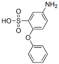 5-アミノ-2-フェノキシベンゼンスルホン酸 化学構造式
