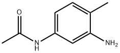 N-(3-アミノ-4-メチルフェニル)アセトアミド 化学構造式