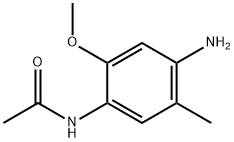 2'-メトキシ-4'-アミノ-5'-メチルアセトアニリド 化学構造式