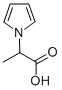 2-(1H-ピロール-1-イル)プロパン酸 化学構造式