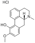 アポコデイン塩酸塩 化学構造式