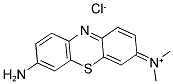 6-ヒドロキシ-9-(ジメチルアミノ)-5-オキソ-5H-ベンゾ[a]フェノチアジン-2-スルホン酸ナトリウム 化学構造式