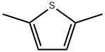 2,5-ジメチルチオフェン 化学構造式
