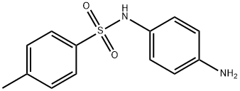 N-(4-アミノフェニル)-4-メチルベンゼンスルホンアミド 化学構造式
