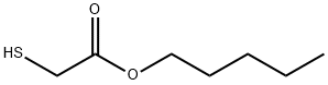 メルカプト酢酸ペンチル 化学構造式