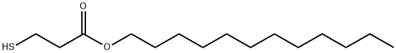 DODECYL 3-MERCAPTOPROPIONATE, 6380-71-8, 结构式