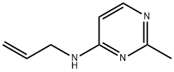 Pyrimidine, 4-(allylamino)-2-methyl- (7CI,8CI) Structure