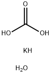 碳酸钾 半水, 6381-79-9, 结构式