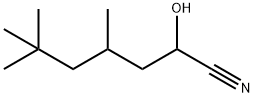2-Hydroxy-4,6,6-trimethylheptanenitrile Structure