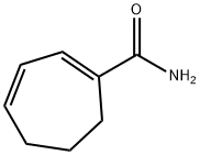 1,3-Cycloheptadiene-1-carboxamide(9CI) Structure