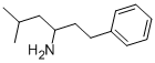 α-(2-メチルプロピル)ベンゼン-1-プロパンアミン 化学構造式