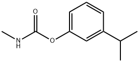 N-メルカプト-N-メチルカルバミン酸m-イソプロピルフェニル 化学構造式