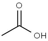 酢酸 化学構造式