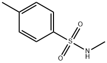 N-メチル-p-トルエンスルホンアミド 化学構造式