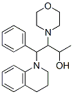 3-(4-Morpholinyl)-4-phenyl-4-(1,2,3,4-tetrahydroquinolin-1-yl)-2-butanol 结构式