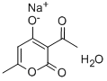 脱氢乙酸钠盐一水合物 结构式