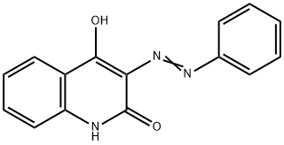 4-Hydroxy-3-(phenylazo)-2-chinolon