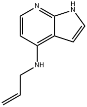 N-アリル-1,7-ジドアザアデニン 化学構造式