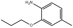 4-メチル-2-プロポキシアニリン塩酸塩 化学構造式