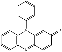 10-フェニルフェナジン-2(10H)-オン 化学構造式