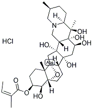 盐酸藜芦碱 结构式