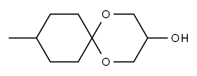 9-Methyl-1,5-dioxaspiro[5.5]undecan-3-ol Structure