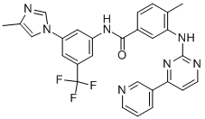 ニロチニブ 化学構造式