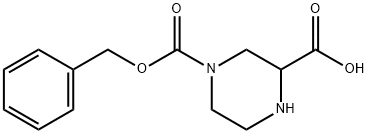 4-CBZ-2-哌嗪甲酸, 64172-98-1, 结构式