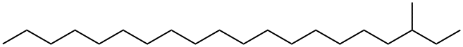 3-methylicosane Struktur