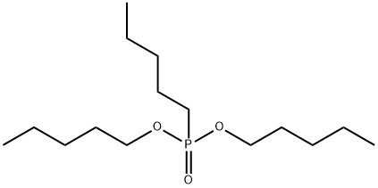 dipentyl pentylphosphonate  Struktur