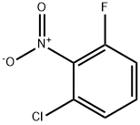 1-フルオロ-2-ニトロ-3-クロロベンゼン 化学構造式