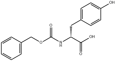 N-苄氧羰基-D-酪氨酸, 64205-12-5, 结构式