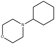 4-cyclohexylmorpholine  Struktur