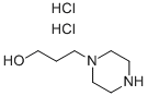 1-PIPERAZINEPROPANOL 2HCL, 6427-02-7, 结构式