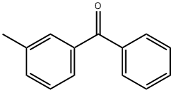 3-メチルベンゾフェノン 化学構造式
